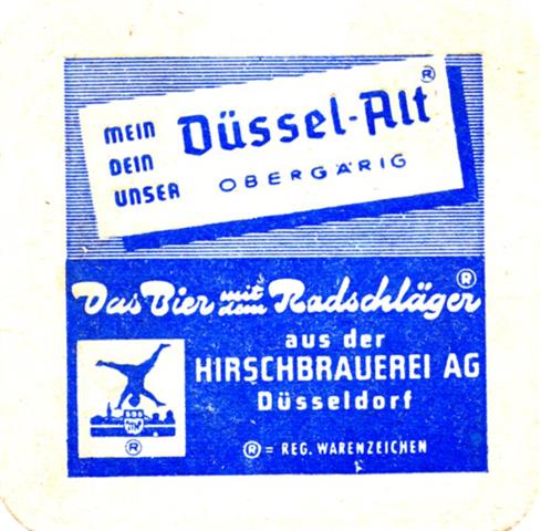 d�sseldorf d-nw d�ssel quad 2a (185-mit dem radschl�ger-blau)